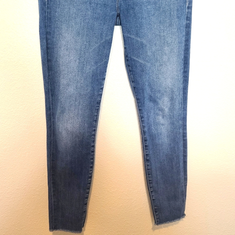 Mother Jeans The Looker Ankle Fray In Satisfaction Guaranteed Size 27 - Picture 5 of 13
